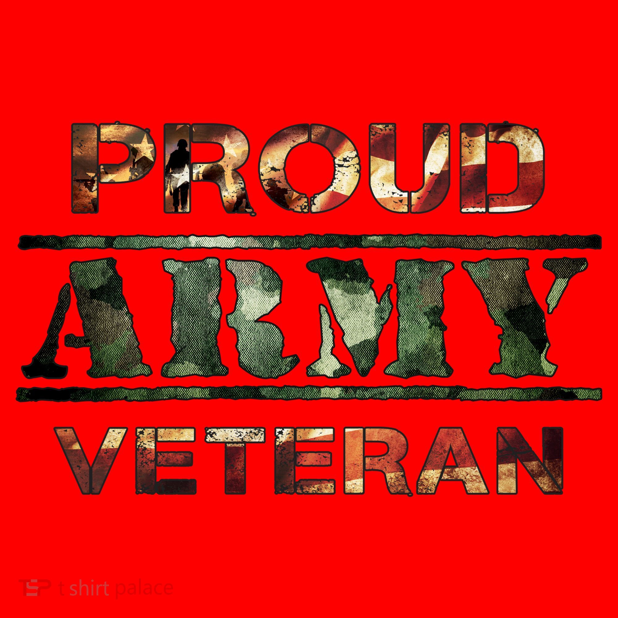 Proud Army Veteran Santa Hat