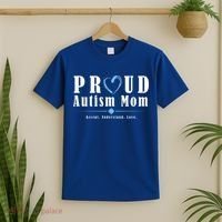 Proud Autism Mom Accept Understand Love T-Shirt thumb 2