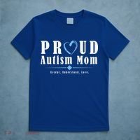 Proud Autism Mom Accept Understand Love T-Shirt thumb 5