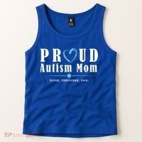 Proud Autism Mom Accept Understand Love Tank Top thumb 2