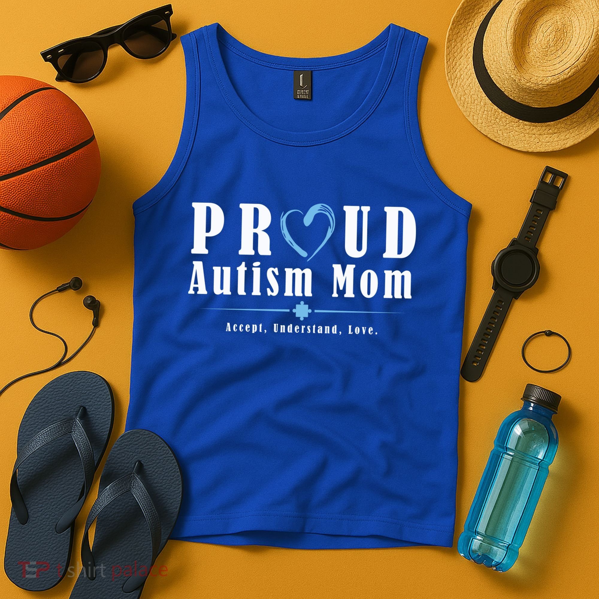 Proud Autism Mom Accept Understand Love Tank Top