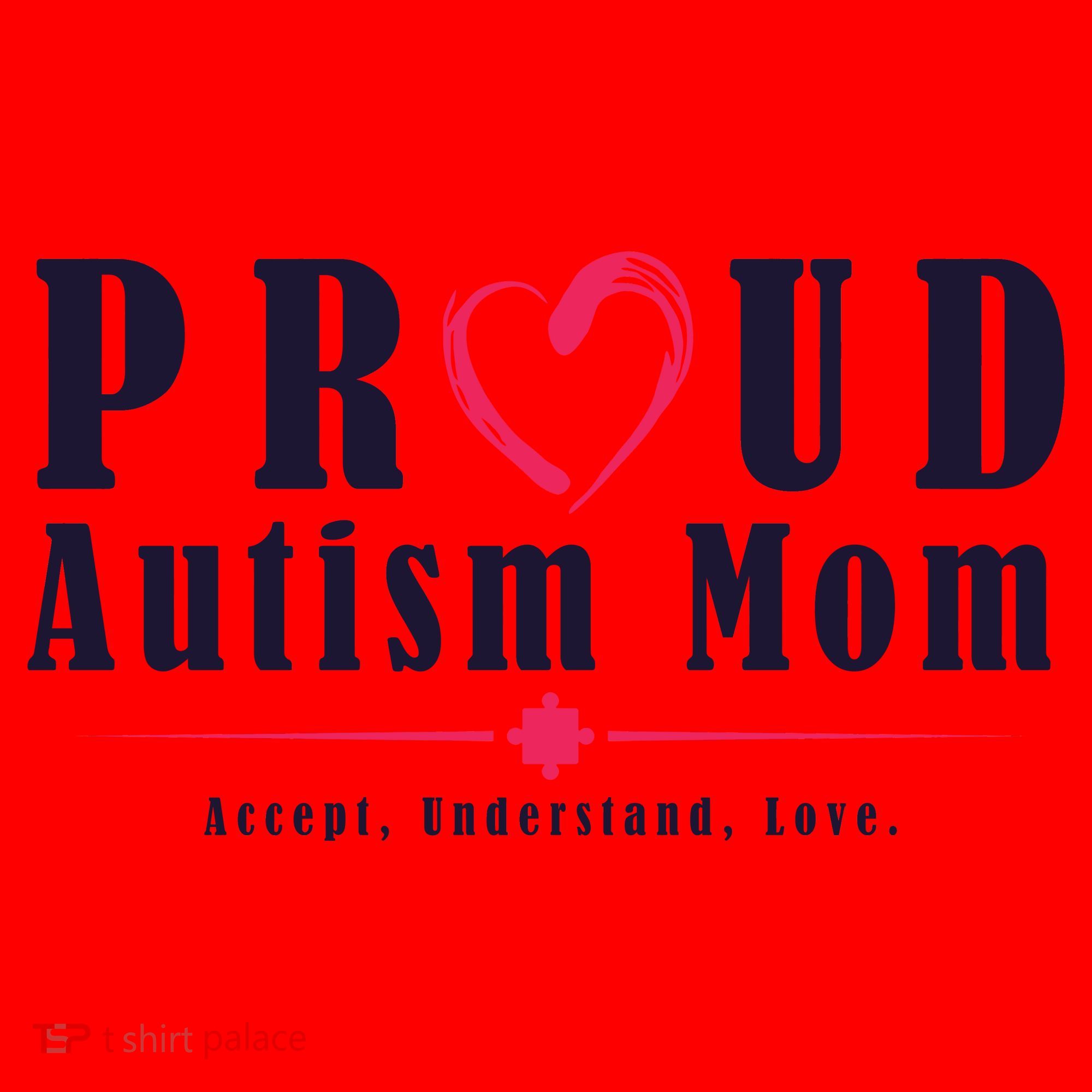 Proud Autism Mom Accept Understand Love Santa Hat