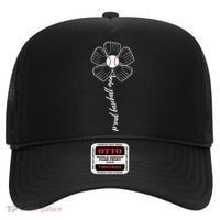 Proud Baseball Mom Flower Hat thumb 0