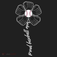 Proud Baseball Mom Flower Hat thumb 2