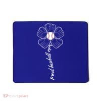 Proud Baseball Mom Flower Mousepad thumb 0