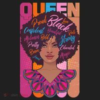 Proud Black African American Queen Women's Sweatshirt thumb 2