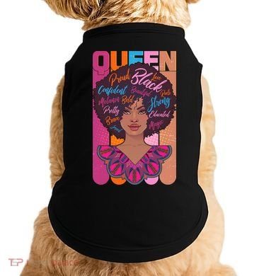 Proud Black African American Queen Doggie Tank