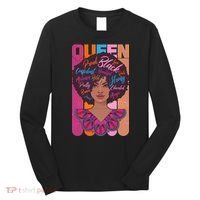 Proud Black African American Queen Long Sleeve Shirt thumb 0