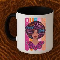 Proud Black African American Queen Coffee Mug thumb 2