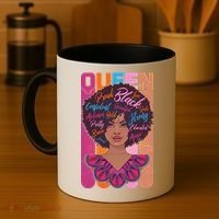 Proud Black African American Queen Coffee Mug thumb 4