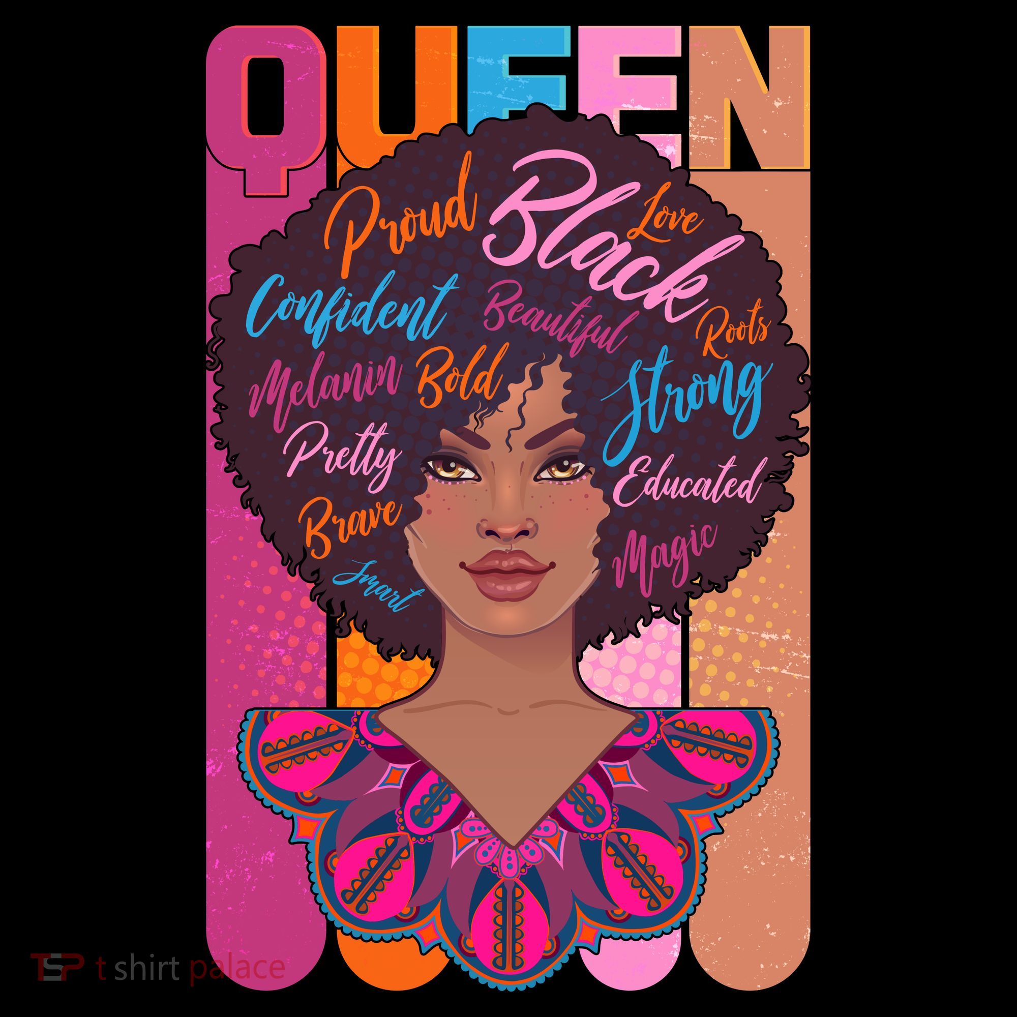 Proud Black African American Queen Coffee Mug