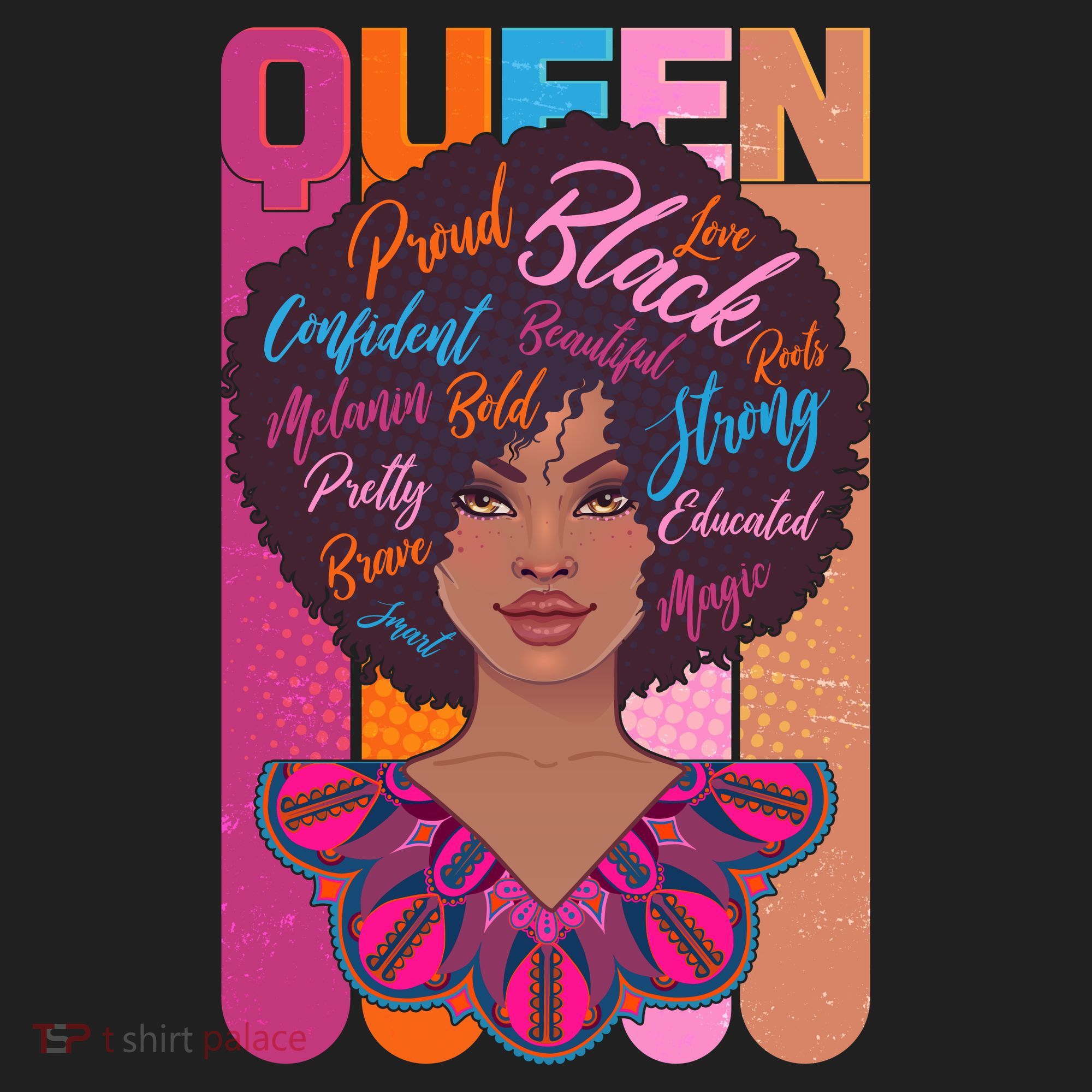 Proud Black African American Queen Beanie