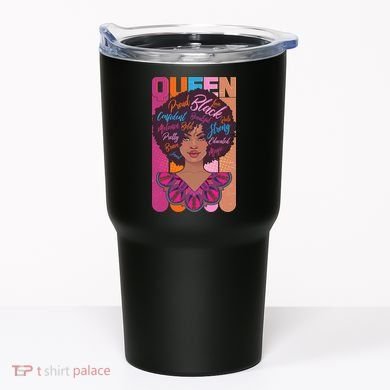 Proud Black African American Queen Tumbler