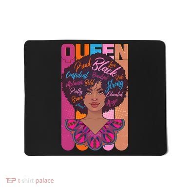 Proud Black African American Queen Mousepad