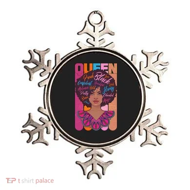 Proud Black African American Queen Ornament