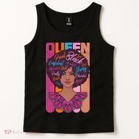 Proud Black African American Queen Tank Top thumb 2