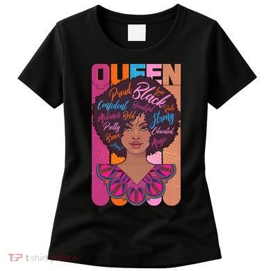 Proud Black African American Queen Women's T-Shirt