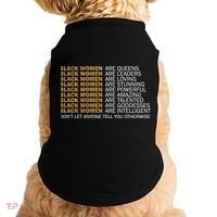 Proud Black Women Are Amazing Doggie Tank thumb 0