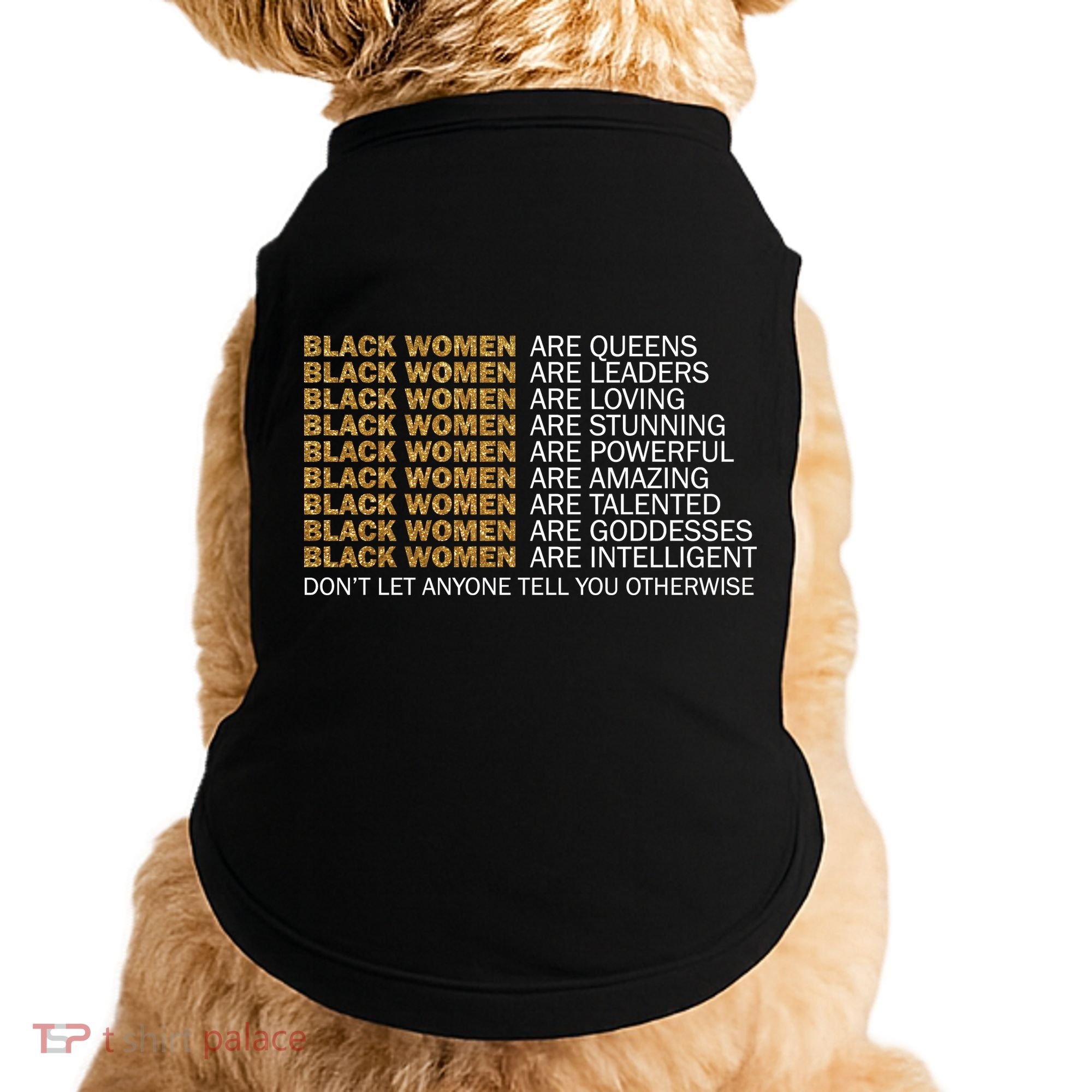 Proud Black Women Are Amazing Doggie Tank