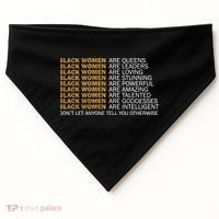 Proud Black Women Are Amazing USA-Made Doggie Bandana thumb 0