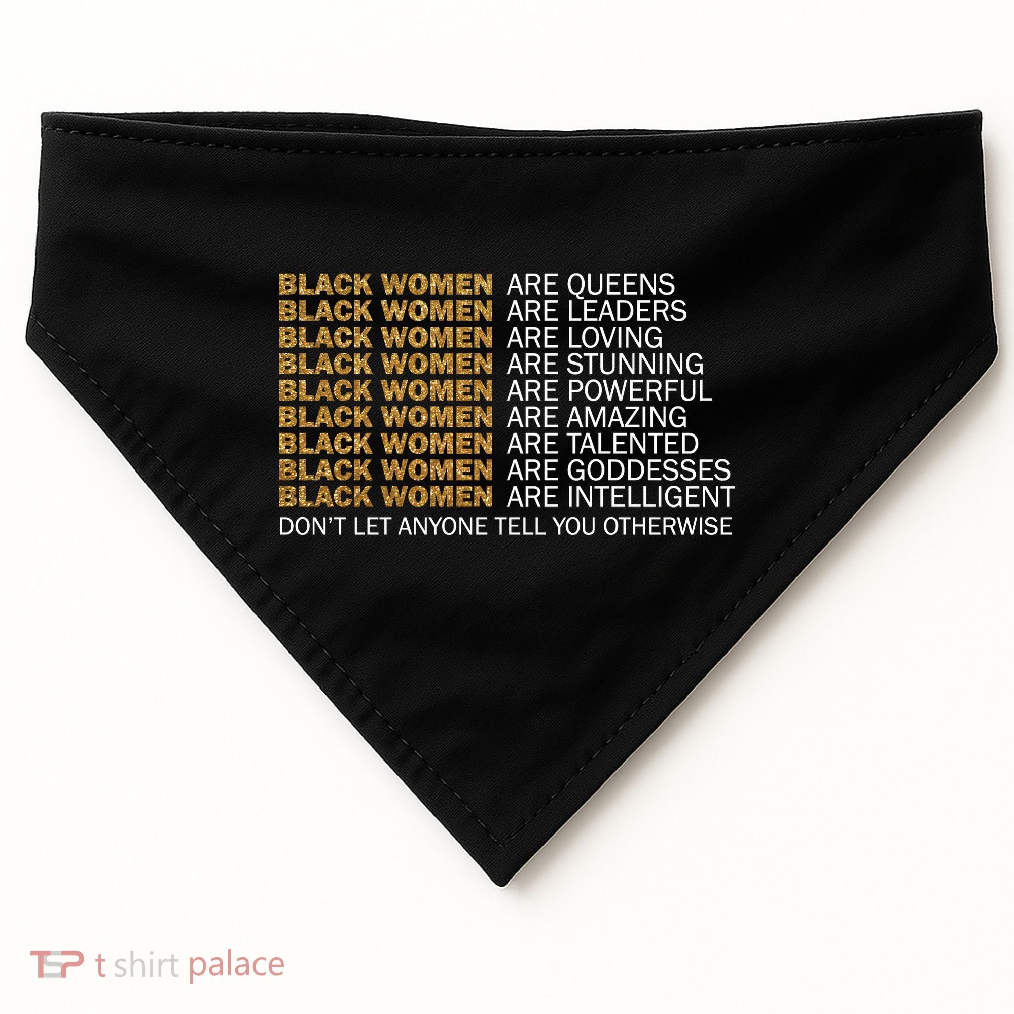 Proud Black Women Are Amazing USA-Made Doggie Bandana