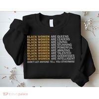 Proud Black Women Are Amazing Sweatshirt thumb 2