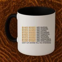 Proud Black Women Are Amazing Coffee Mug thumb 2