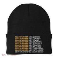 Proud Black Women Are Amazing Beanie thumb 0