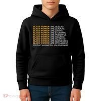 Proud Black Women Are Amazing Kids Hoodie thumb 4