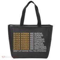 Proud Black Women Are Amazing Tote Bag thumb 0