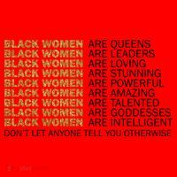Proud Black Women Are Amazing Santa Hat thumb 1
