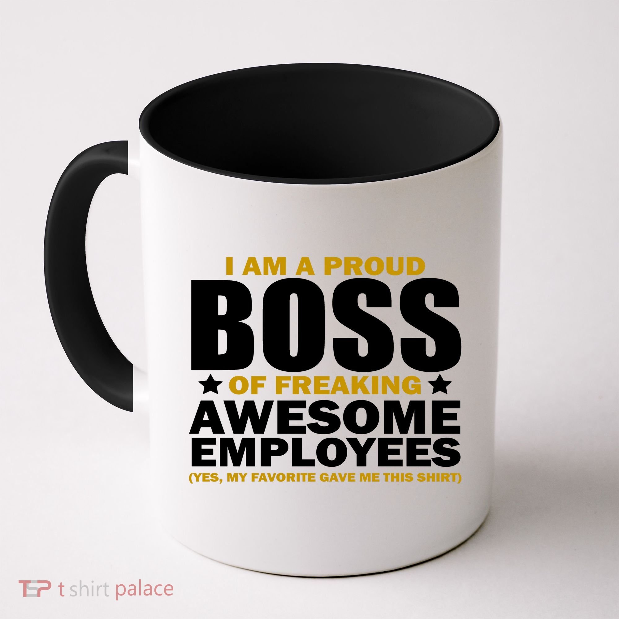 Proud Boss Of Freaking Awesome Employees Coffee Mug