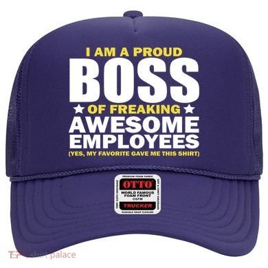 Proud Boss Of Freaking Awesome Employees Hat
