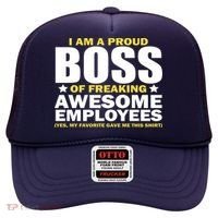 Proud Boss Of Freaking Awesome Employees Hat thumb 0