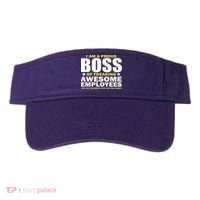 Proud Boss Of Freaking Awesome Employees Visor thumb 0