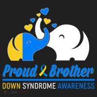Proud Brother Down Syndrome Awareness Elephants Women's Sweatshirt thumb 2