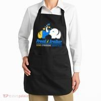 Proud Brother Down Syndrome Awareness Elephants Apron thumb 2
