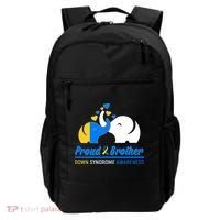 Proud Brother Down Syndrome Awareness Elephants Backpack thumb 0