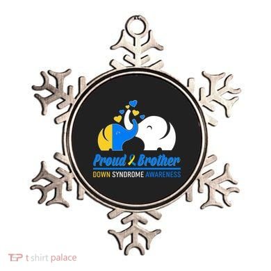 Proud Brother Down Syndrome Awareness Elephants Ornament