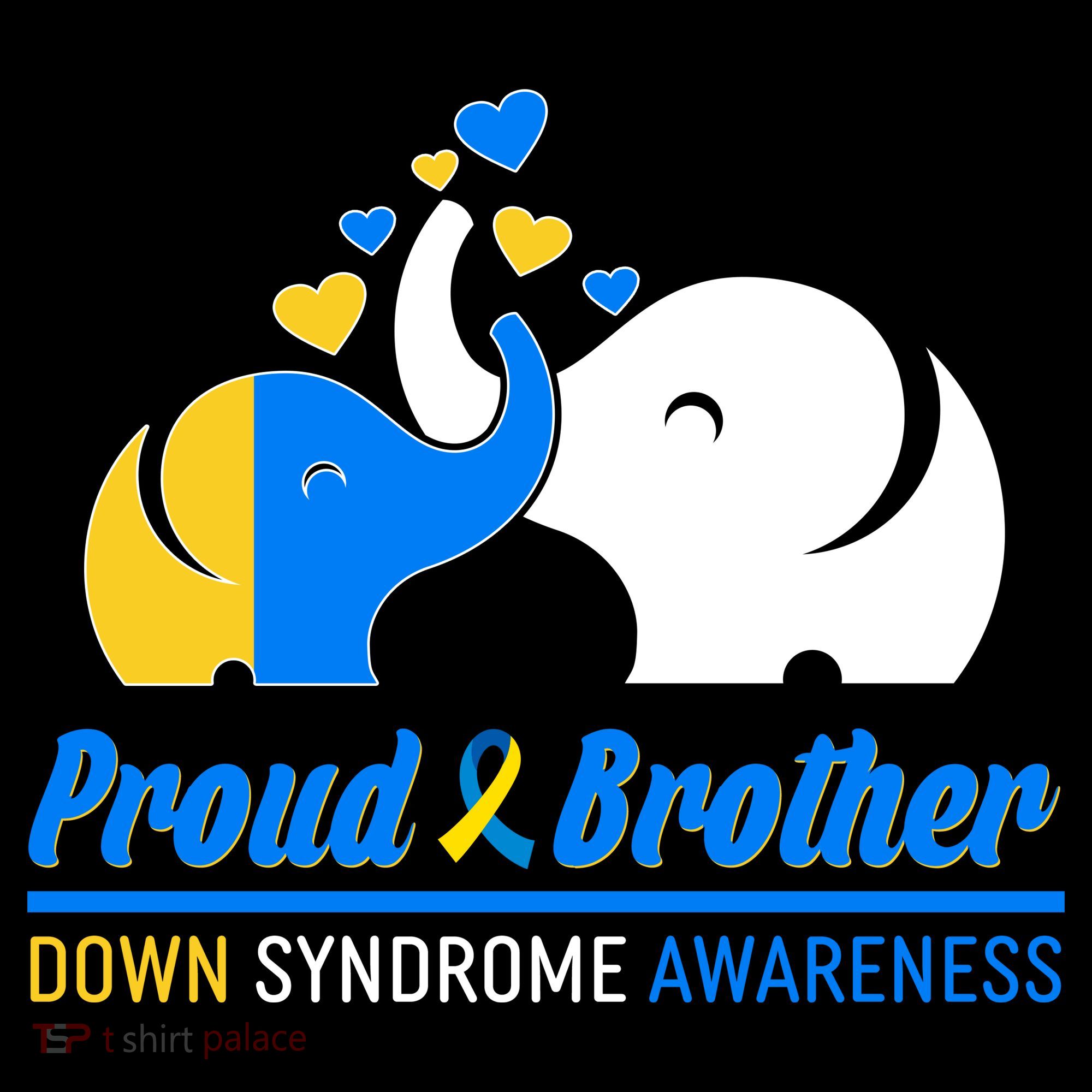 Proud Brother Down Syndrome Awareness Elephants Women's Tank Top