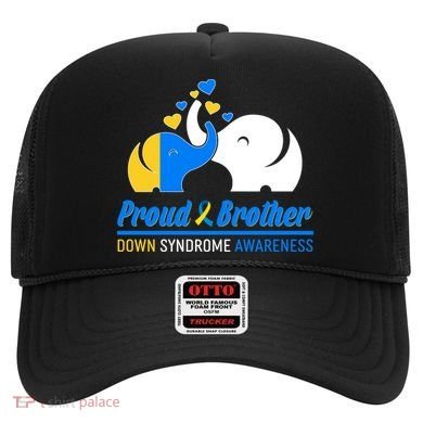 Proud Brother Down Syndrome Awareness Elephants Hat