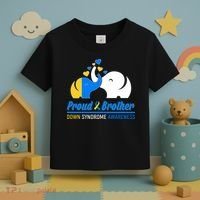 Proud Brother Down Syndrome Awareness Elephants Toddler T-Shirt thumb 3