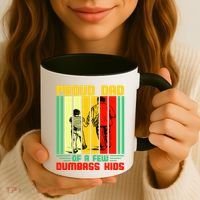 Proud Dad of a few Dumbass Kids Coffee Mug thumb 3