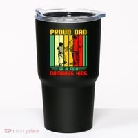 Proud Dad of a few Dumbass Kids Tumbler thumb 0