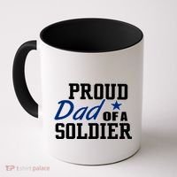 Proud Dad of A Soldier Coffee Mug thumb 0