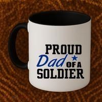 Proud Dad of A Soldier Coffee Mug thumb 2