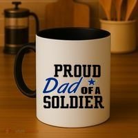 Proud Dad of A Soldier Coffee Mug thumb 4