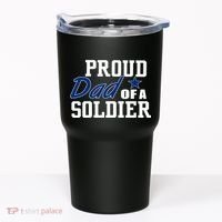 Proud Dad of A Soldier Tumbler thumb 0