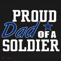Proud Dad of A Soldier Ornament thumb 1