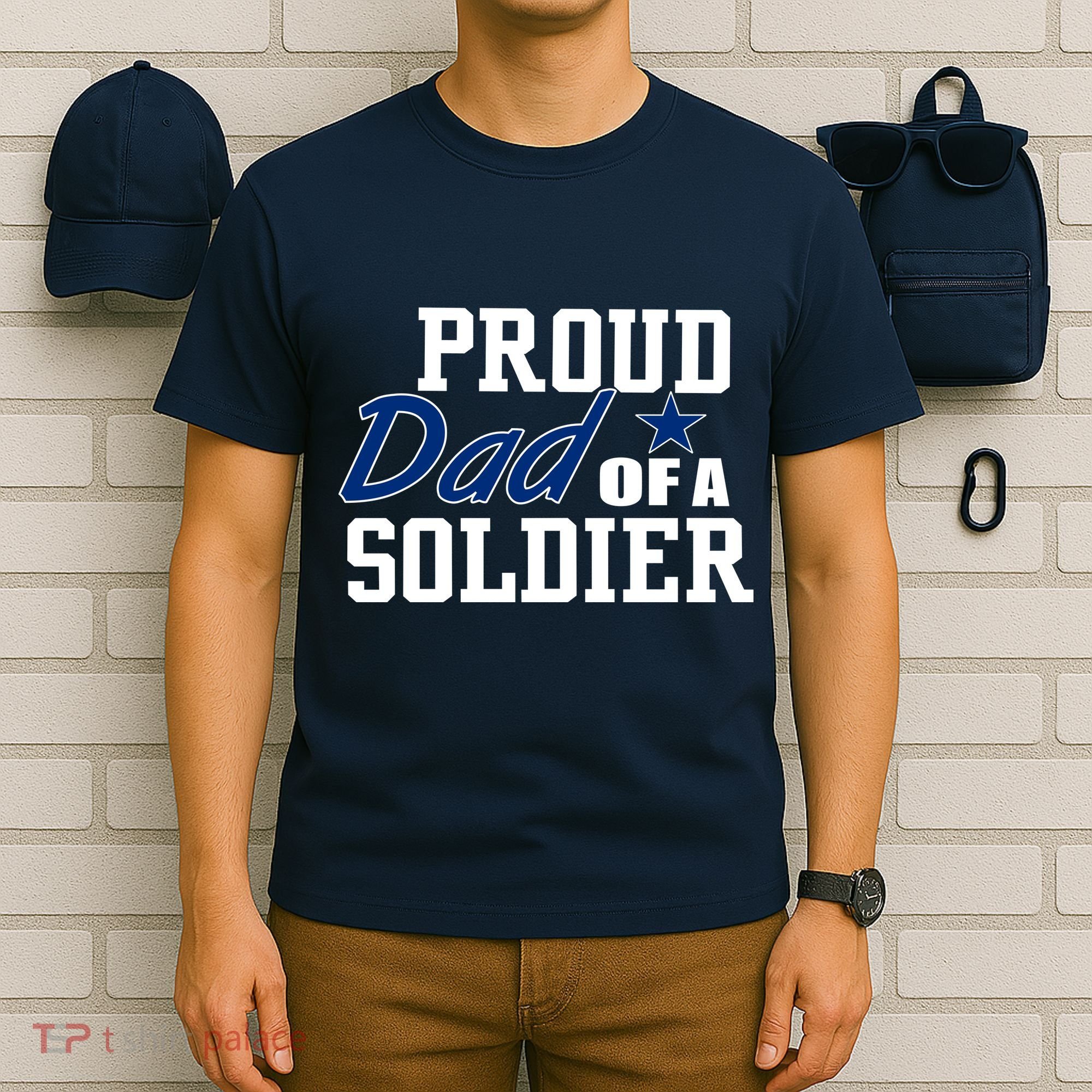Proud Dad of A Soldier T-Shirt